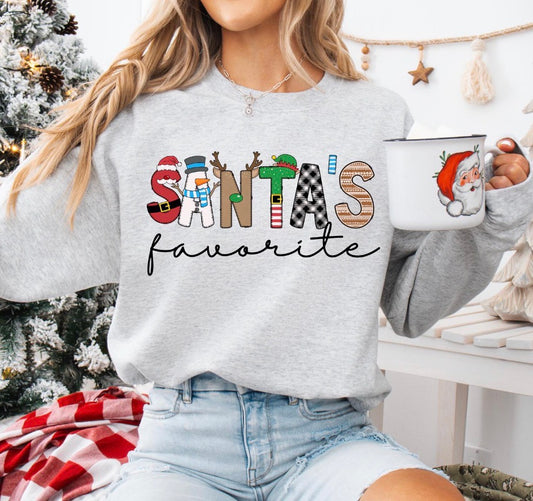 Santa’s Favorite Short/Long/Sweatshirt