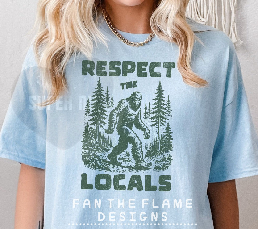 Respect the Locals Tee/Sweatshirt