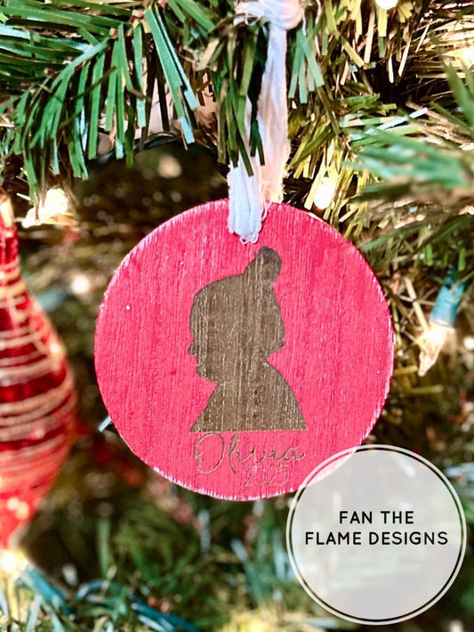 Silhouette Ornament