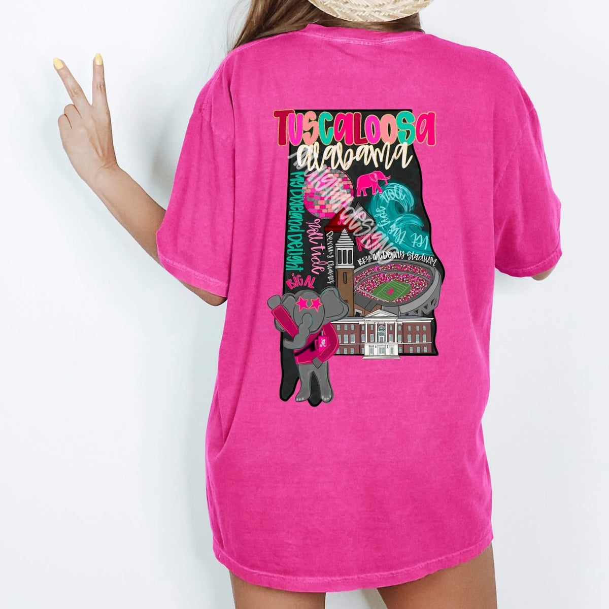 Hot pink example