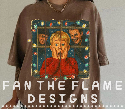 Retro Christmas Movie Tee/Sweatshirt