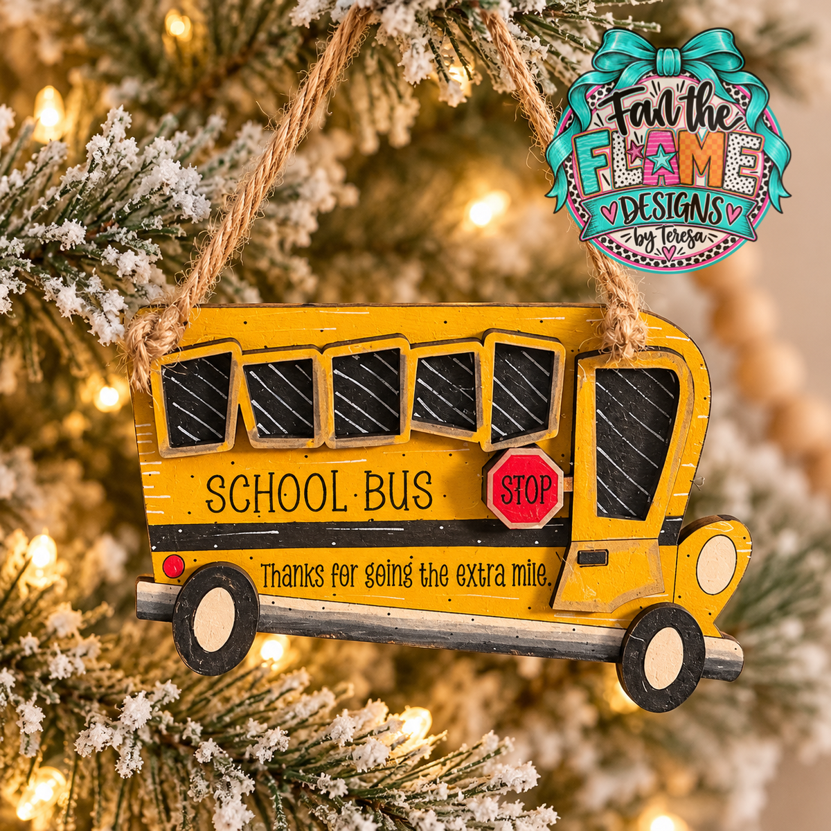 School Bus Driver Appreciation Ornament