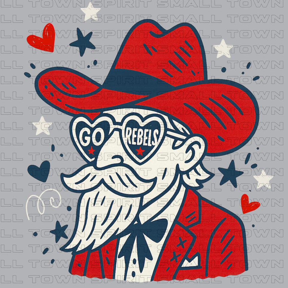 Go Rebels Doodle Tee/Sweatshirt
