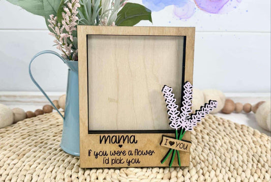 Handmade Mama Photo Frame/Magnet