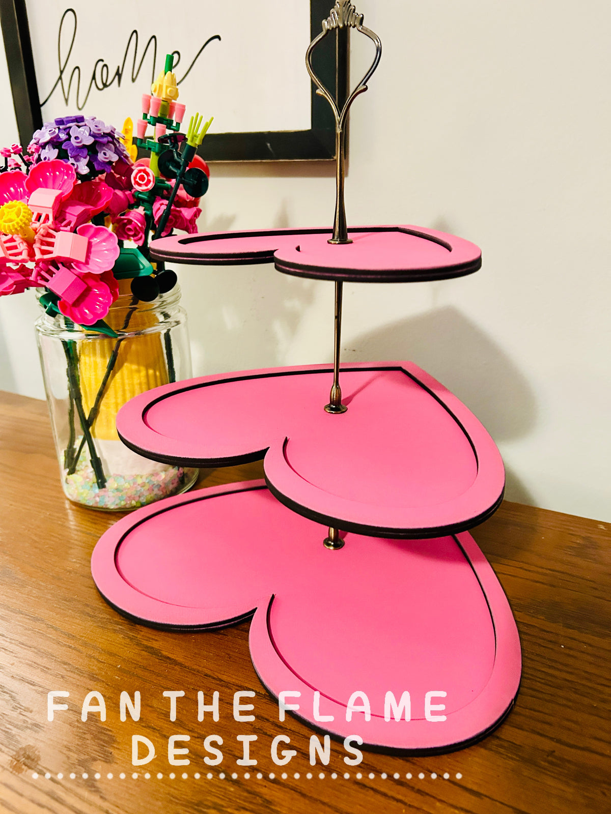 Heart Tiered Tray