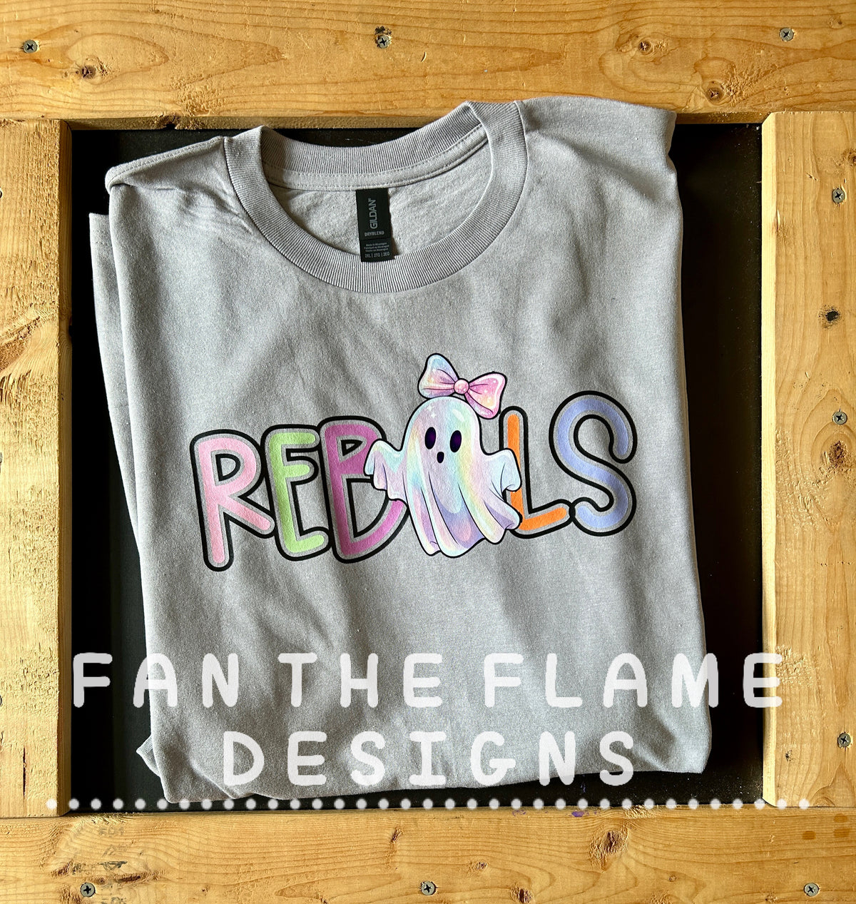 Holographic Mascot Ghost Tee/Sweatshirt