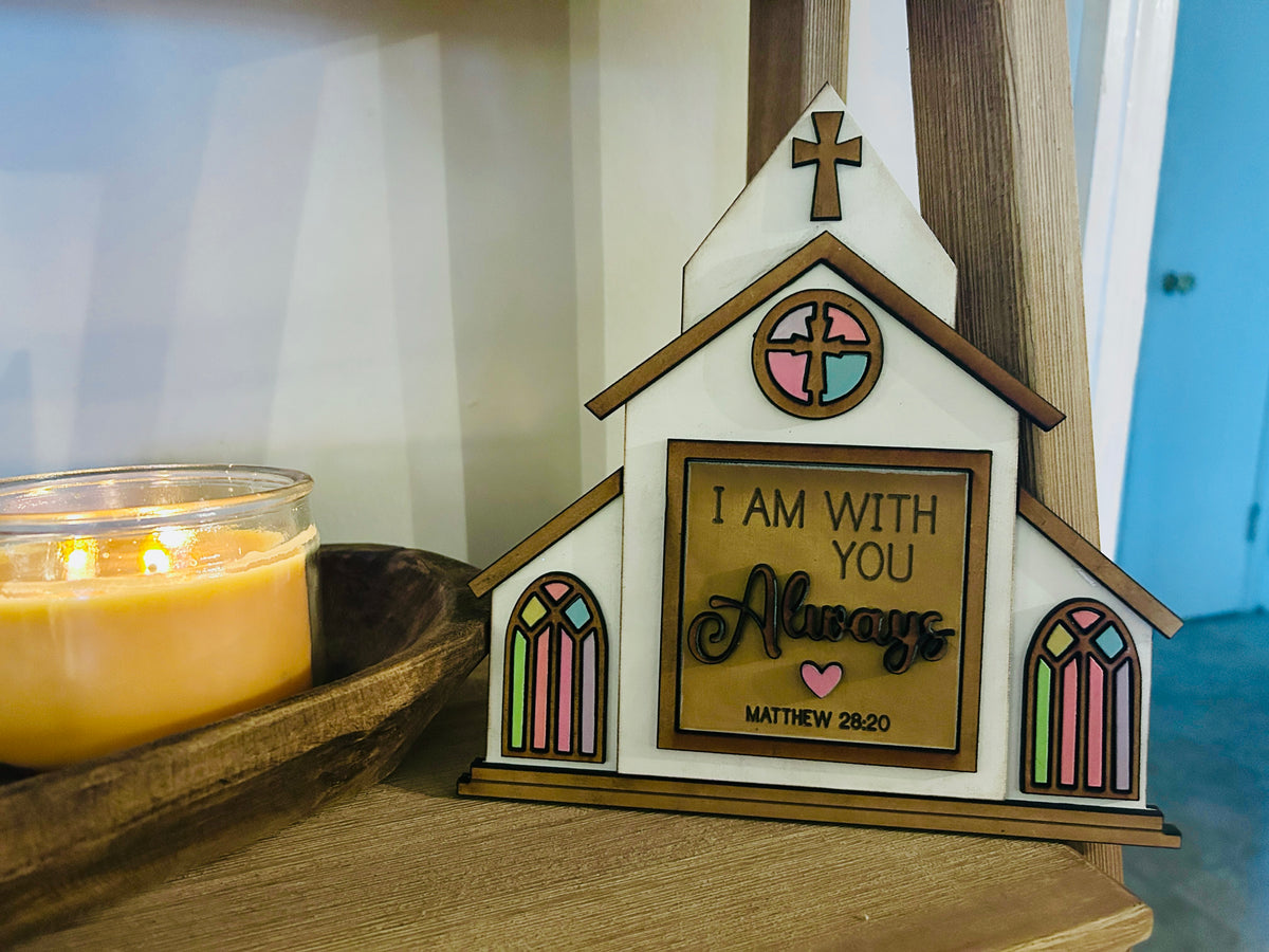 Interchangeable Church Shelf Sitter