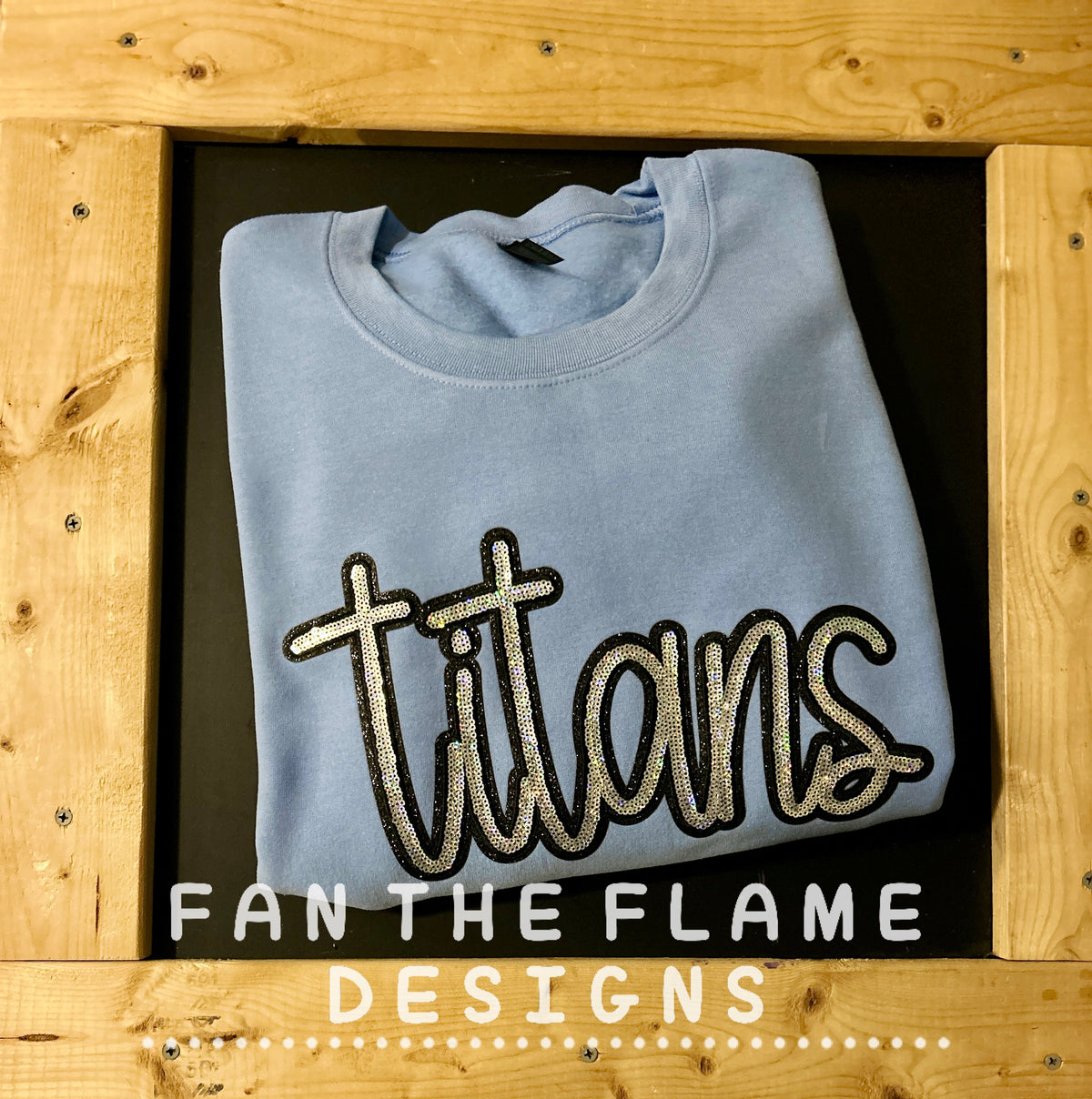 Titans Sequin Patch sweatshirt