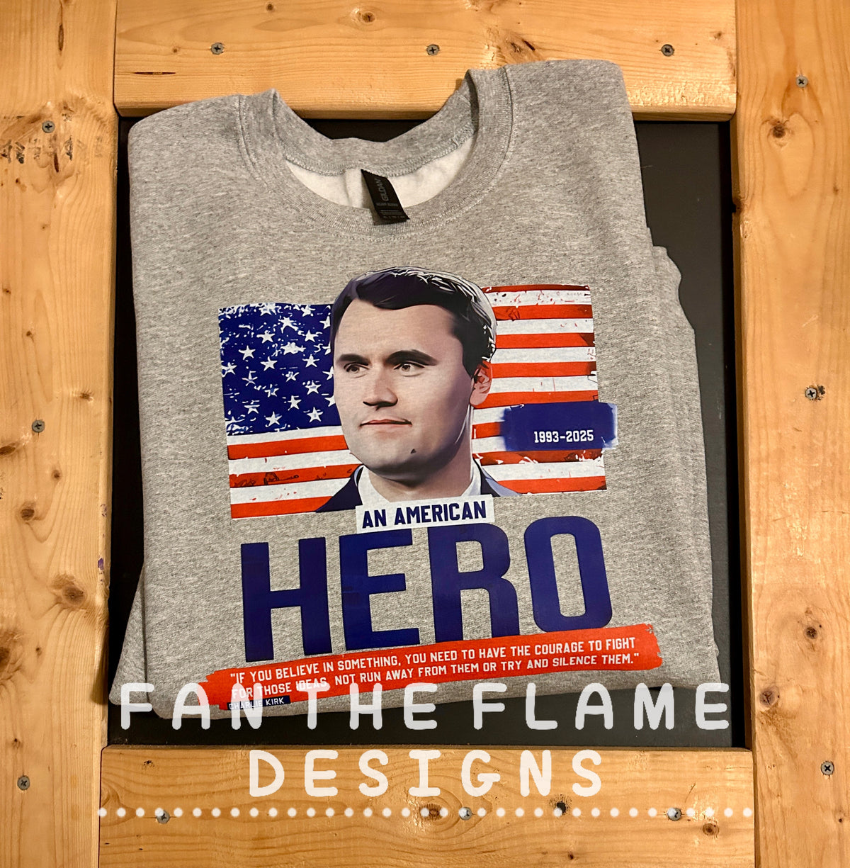 An American Hero Tribute Tee/Sweatshirt