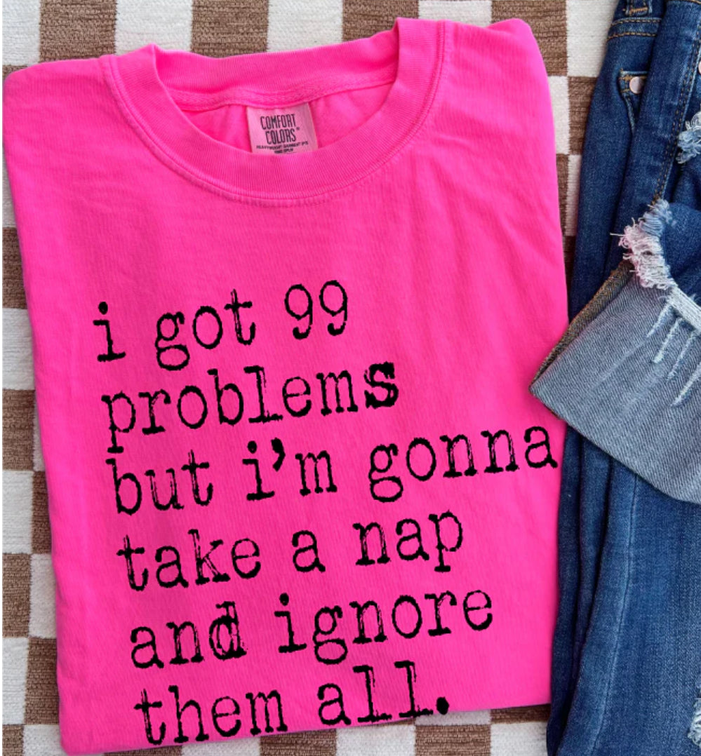 Nap & Ignore Tee/Sweatshirt