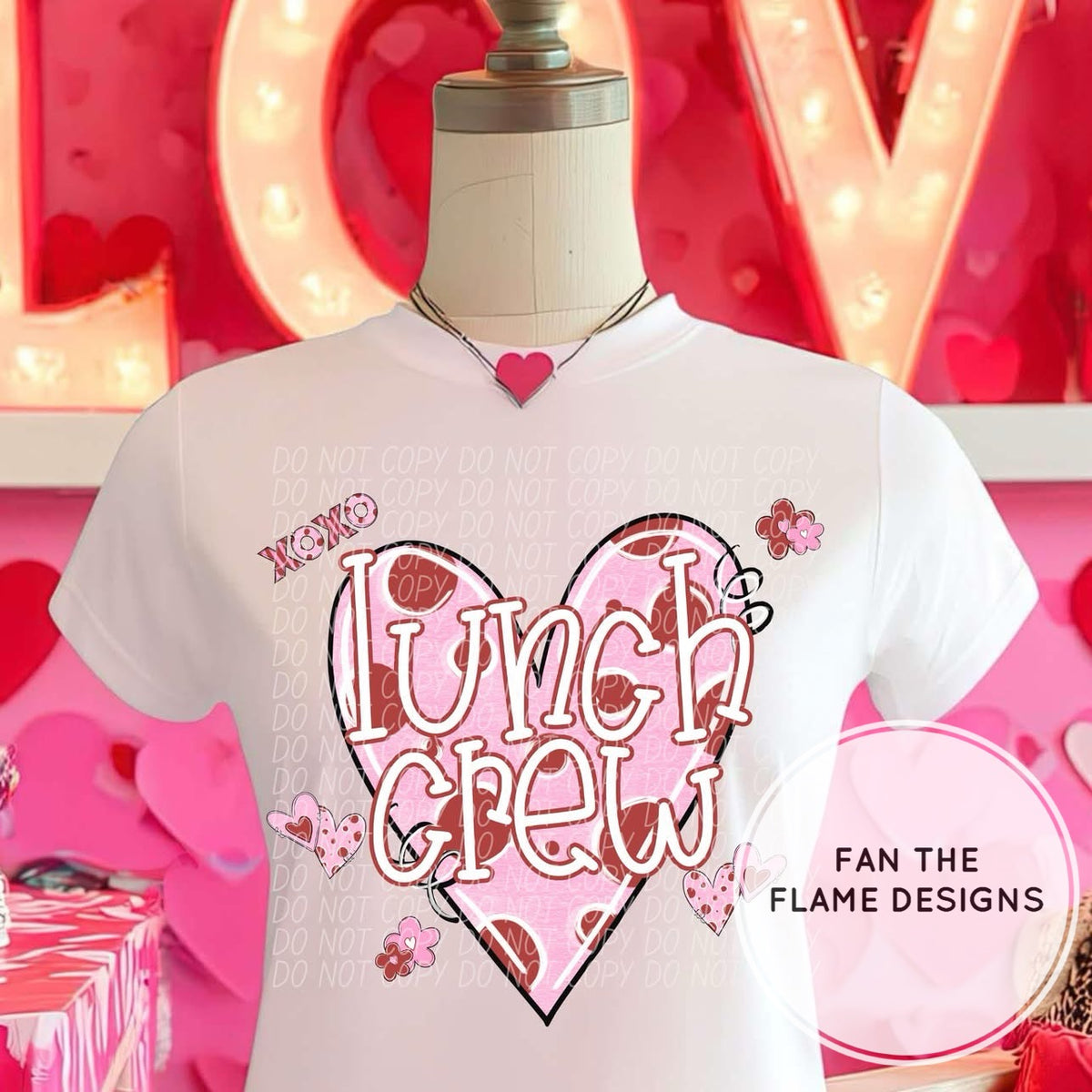 Valentine Heart School Names Short/Long/Sweatshirt