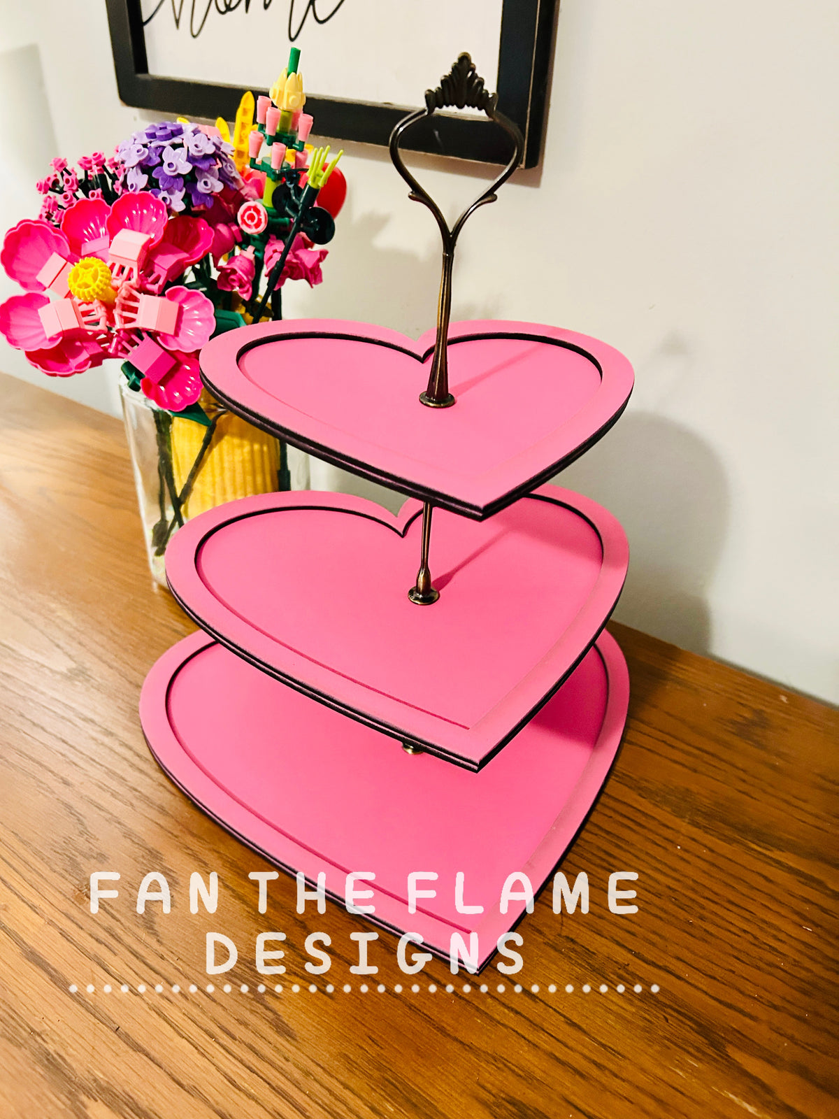 Heart Tiered Tray