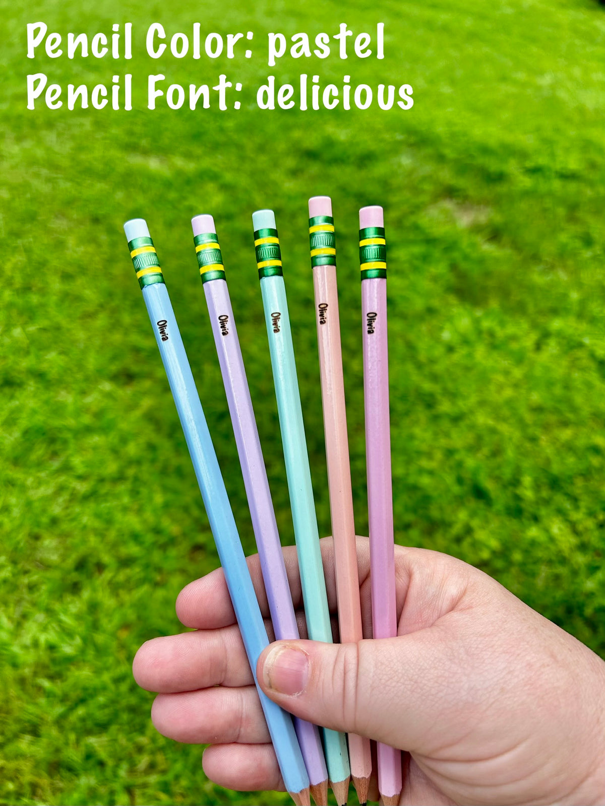 Custom Engraved Pencils