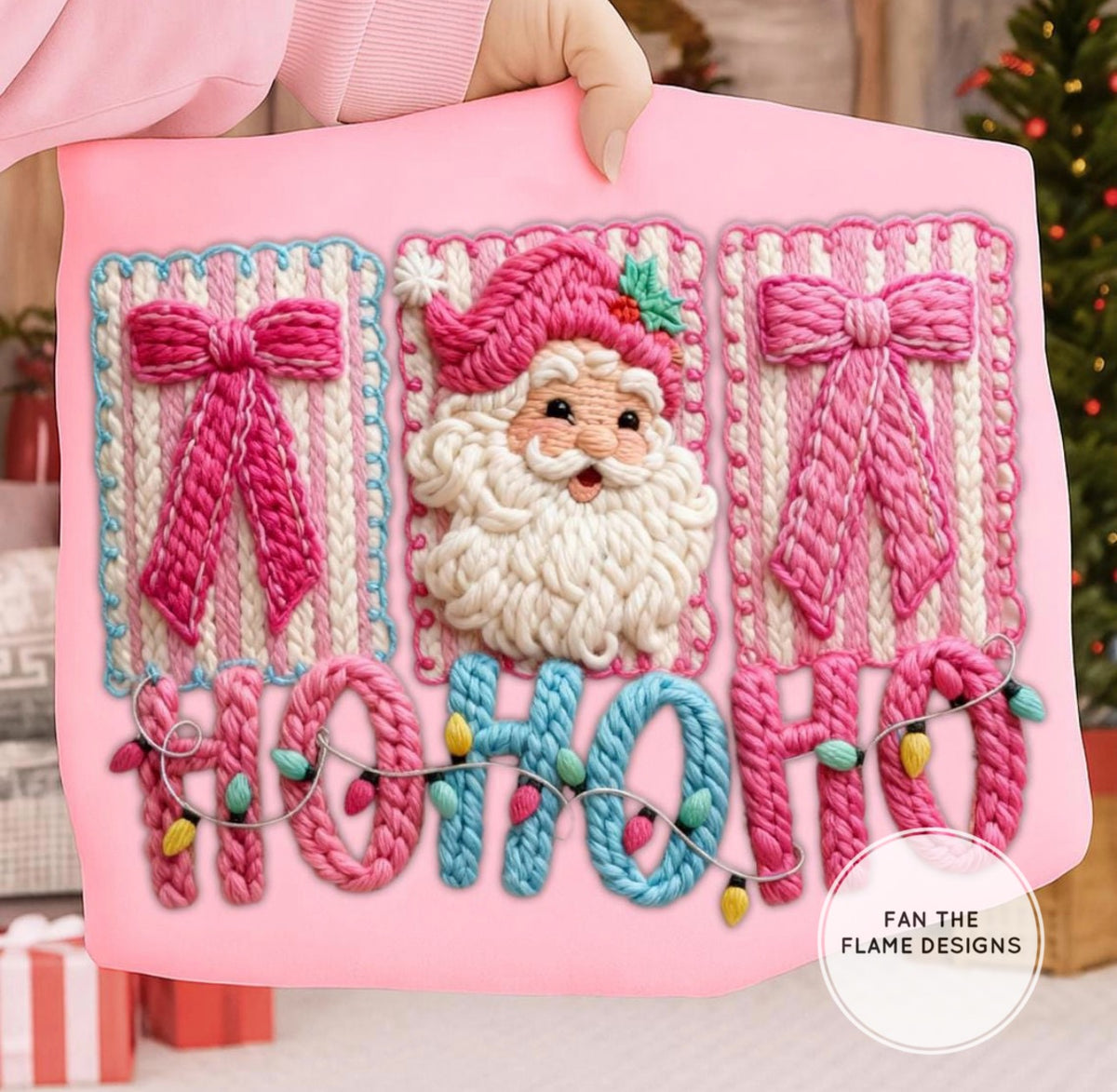 Ho Ho Ho faux yarn Short/Long/Sweatshirt