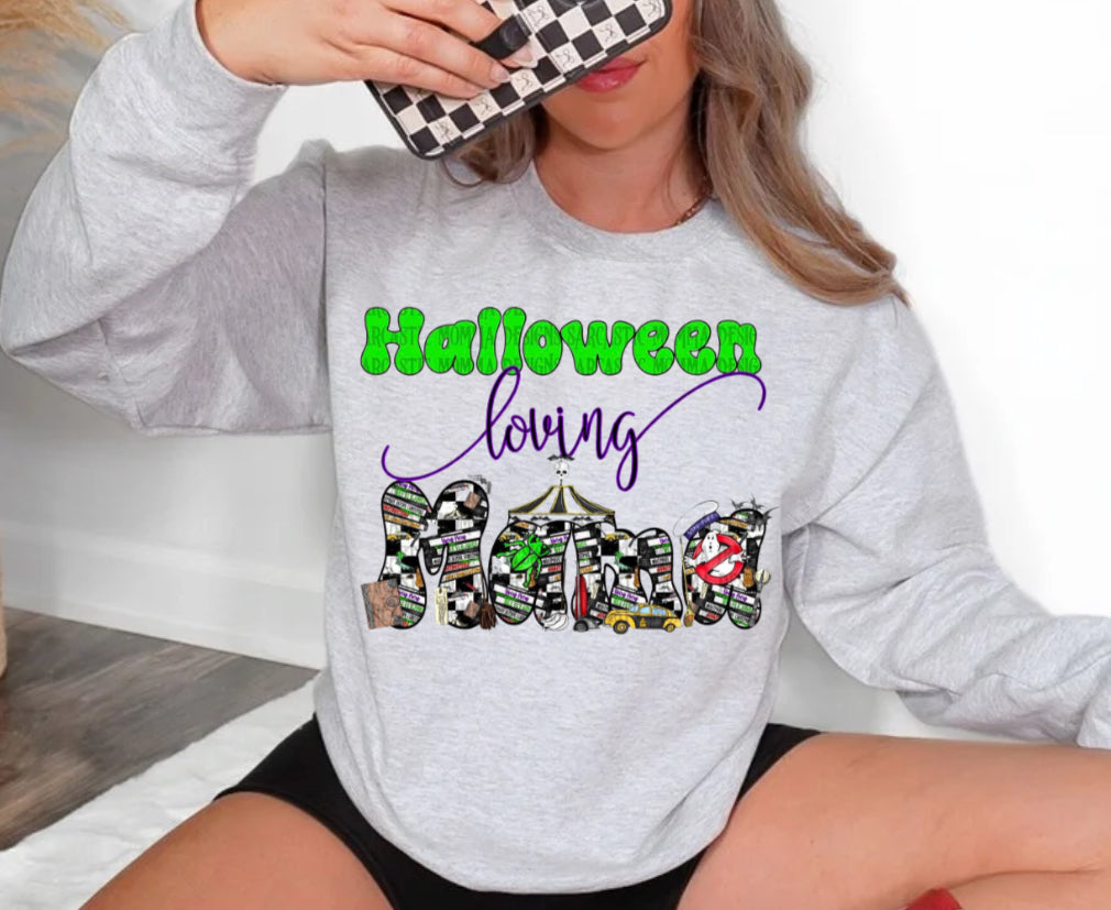 Halloween loving mama Tee/Sweatshirt
