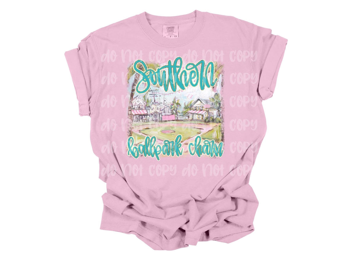 Southern Ballpark Charm Short/Long/Sweatshirt