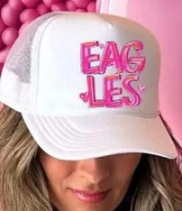 Mascot pink brushstroke Hat