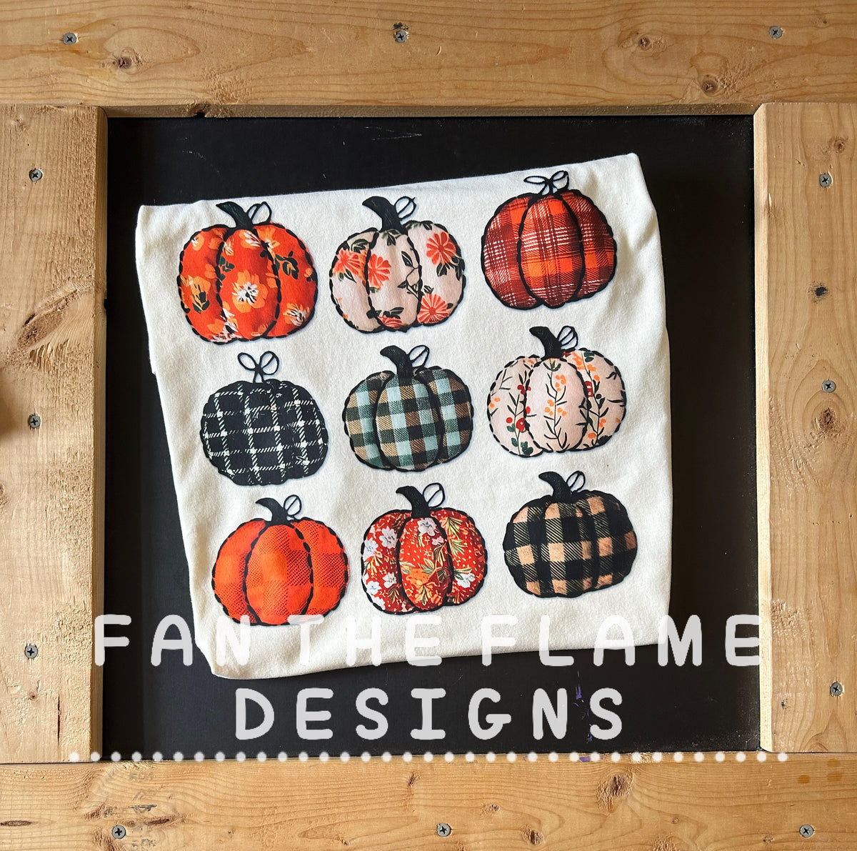 Coquette patchwork pumpkin Tee/Sweatshirt