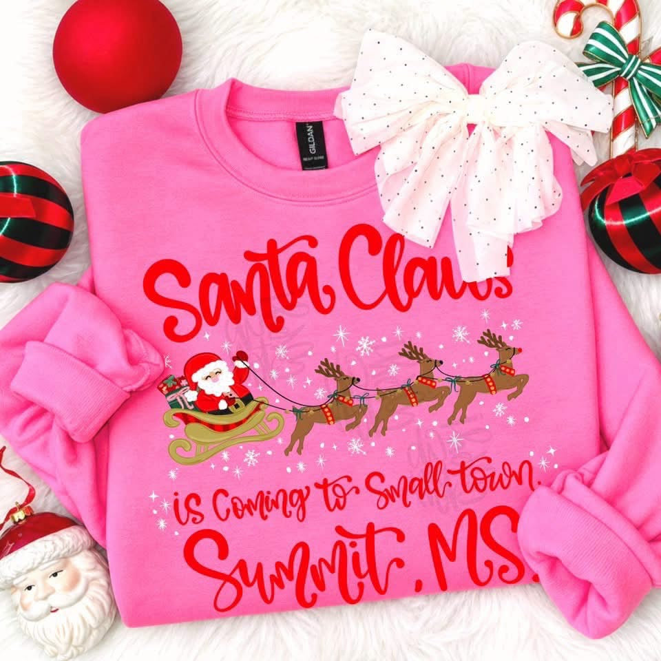 Santa Claus is coming to town