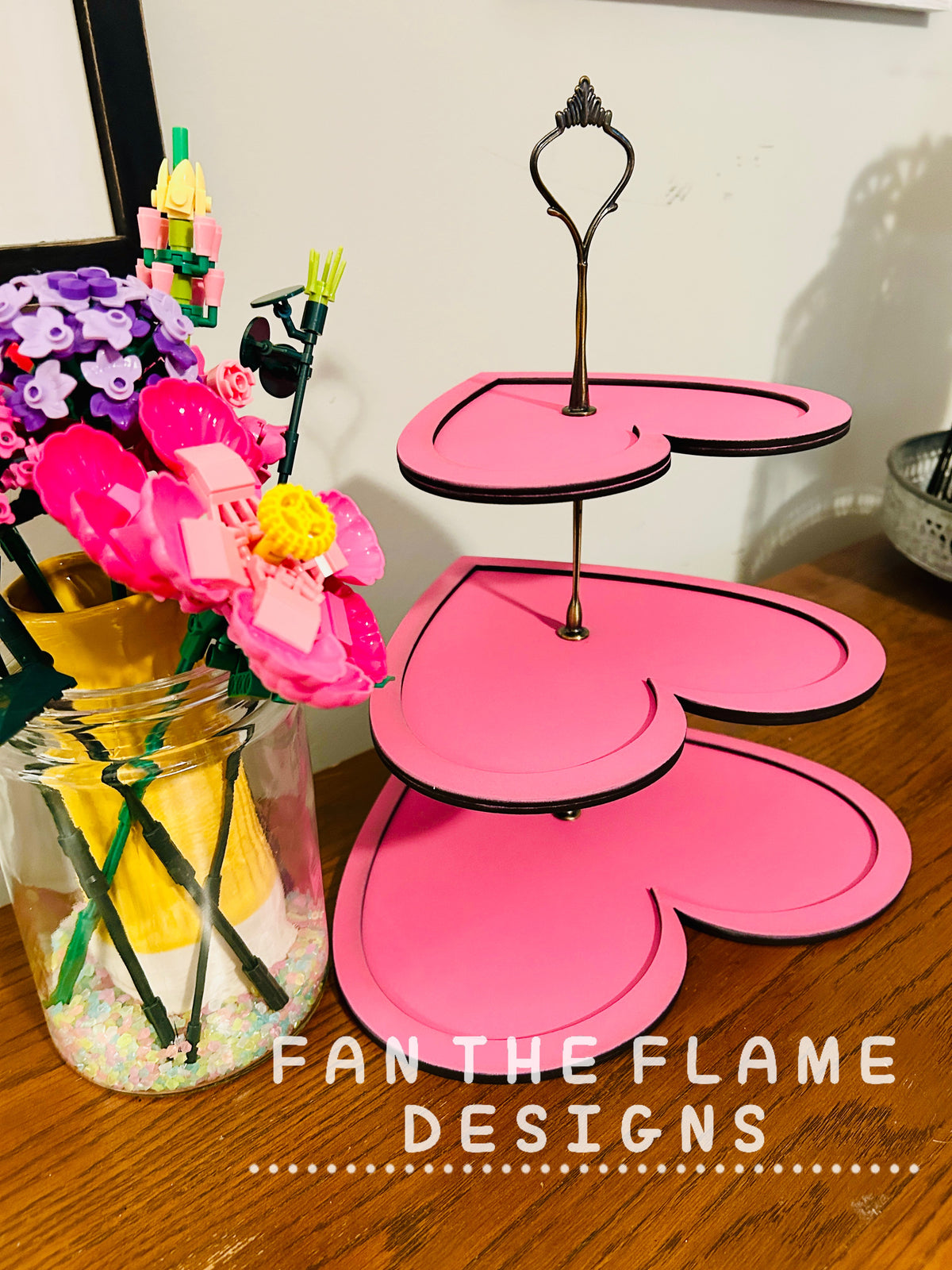 Heart Tiered Tray