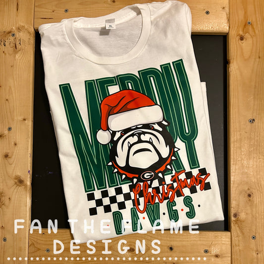 Dawgs Merry Christmas Tee/Sweatshirt