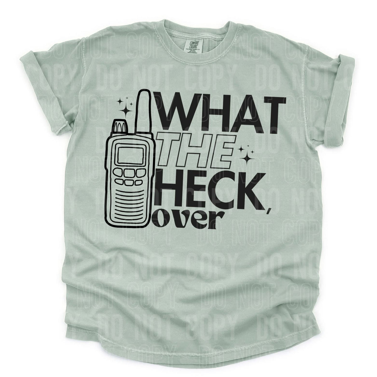 What the heck, over tee/sweatshirt
