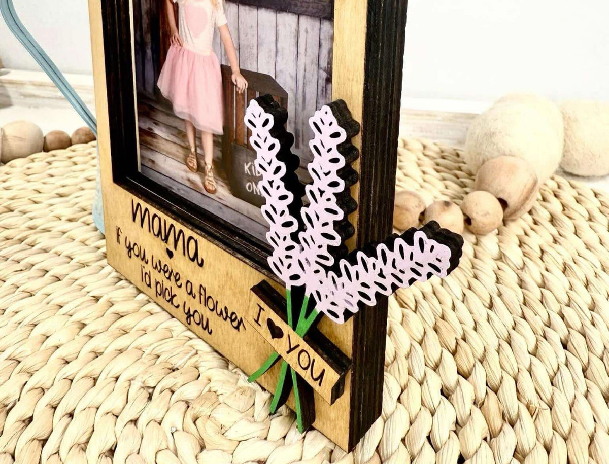 Handmade Mama Photo Frame/Magnet