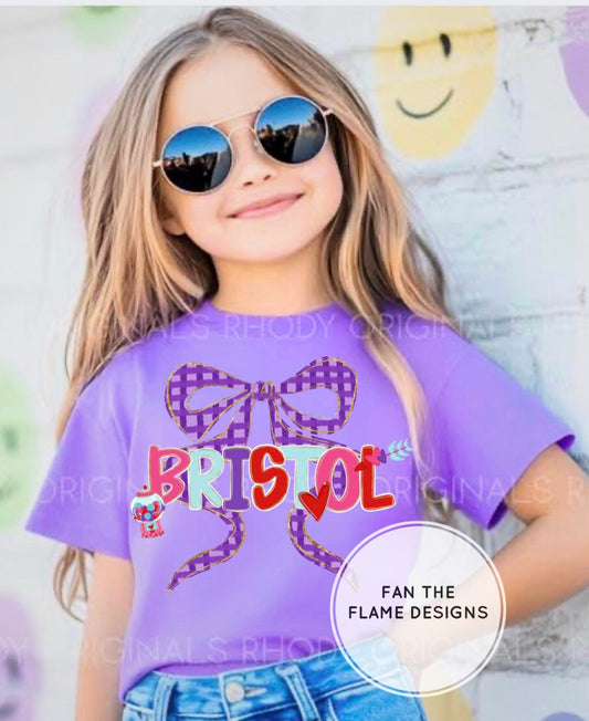 Personalized Valentine Alpha Short/Long/Sweatshirt