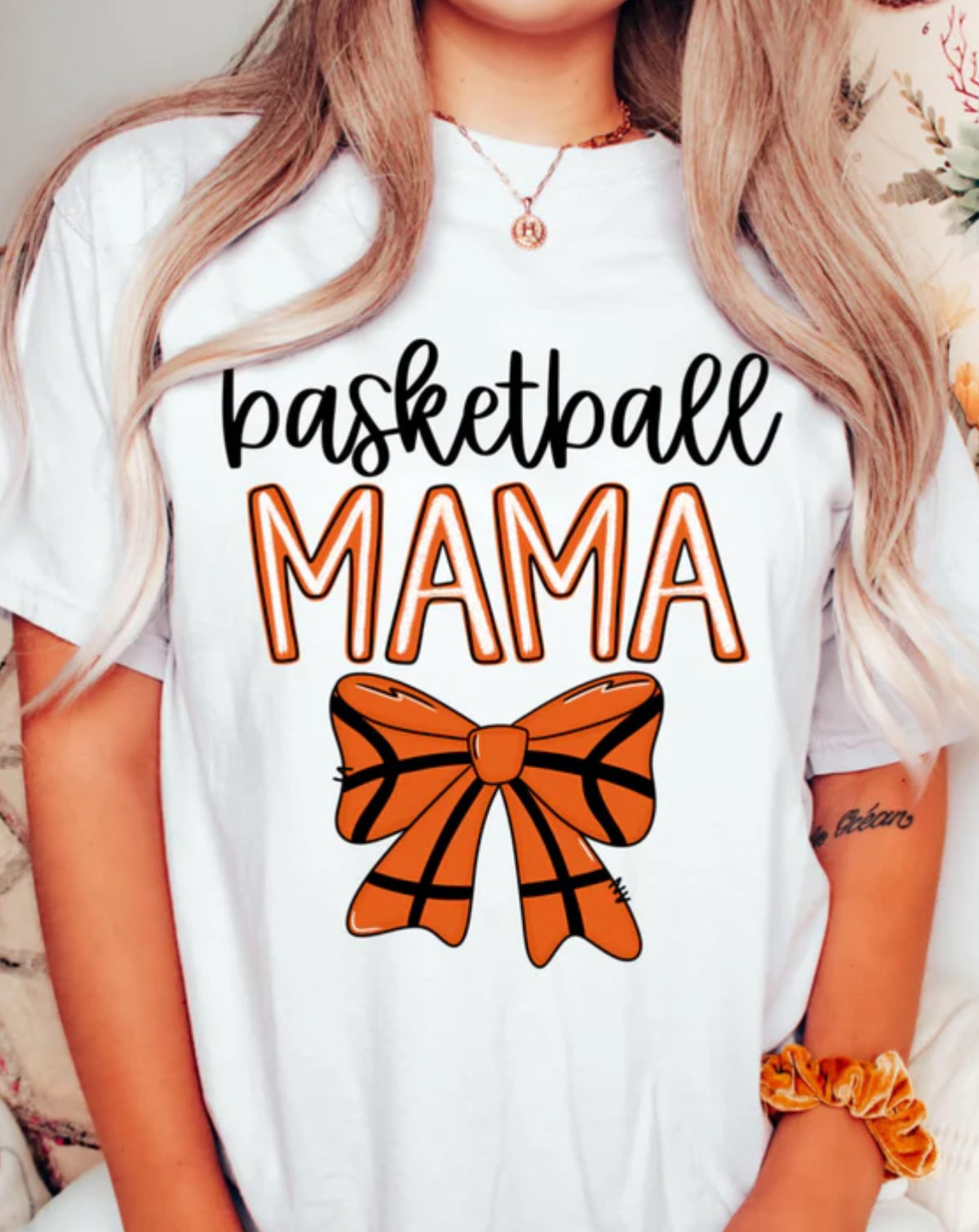 Sports Mama with Bow tee/sweatshirt