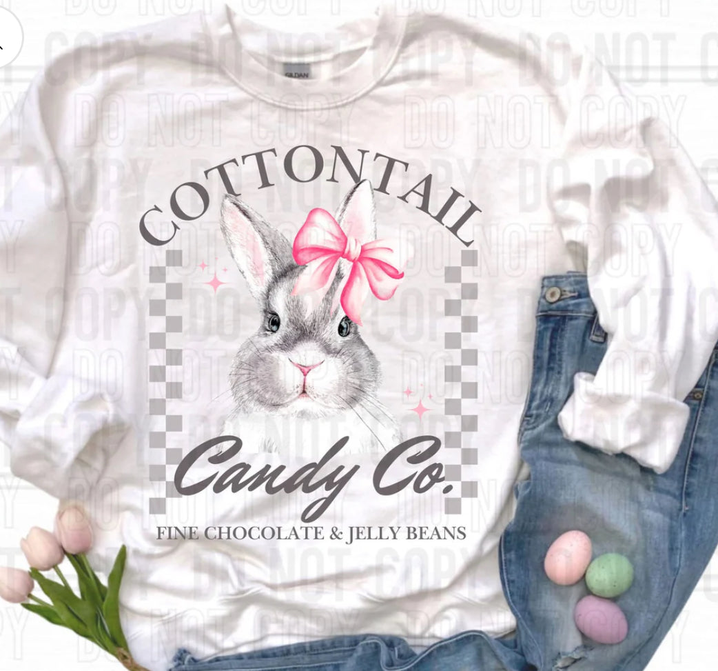 Cottontail Candy Co. tee/sweatshirt