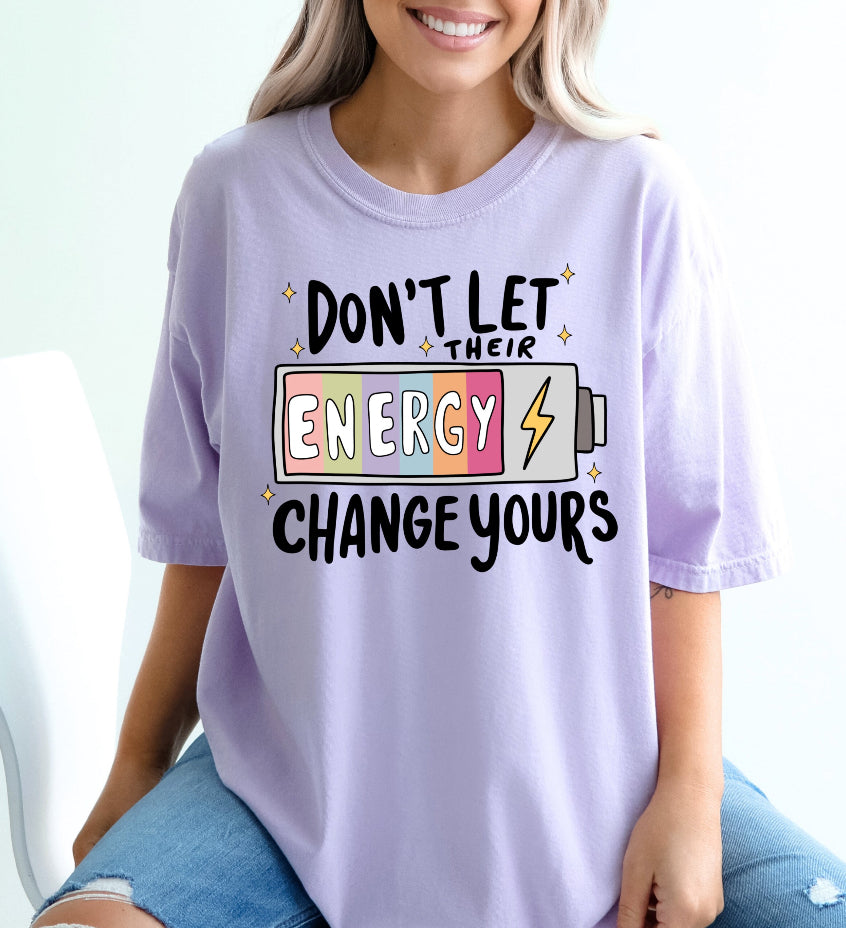 Don’t let their tee/sweatshirt