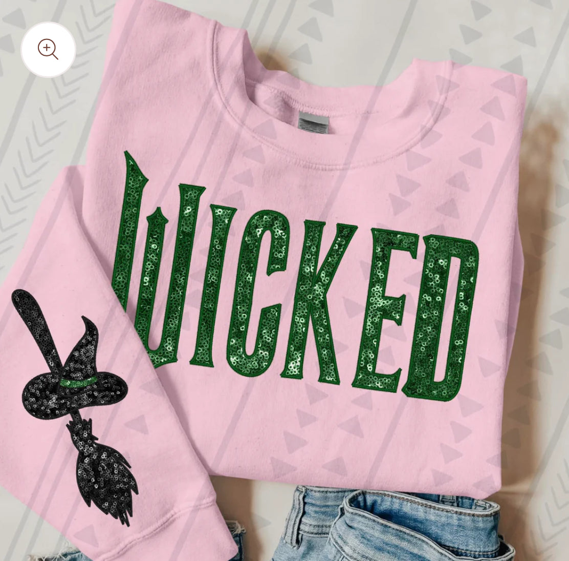 Faux Wicked tee/sweatshirt