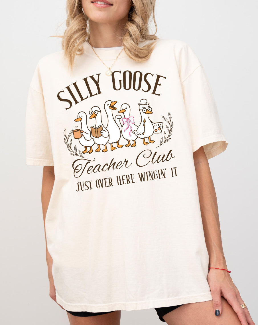 Silly Goose Teacher Social Club Tee/Sweatshirt