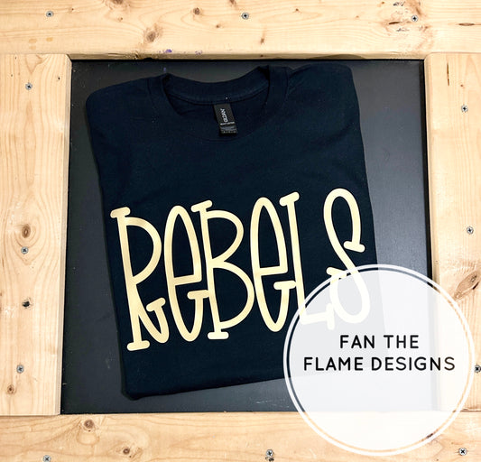 Gold Rebels Short/Long/Sweatshirt