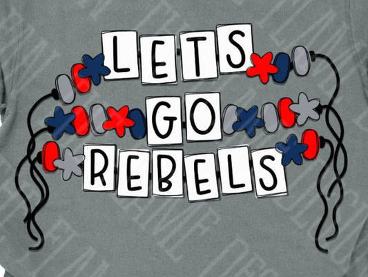 Rebels Friendship Bracelet dtf print
