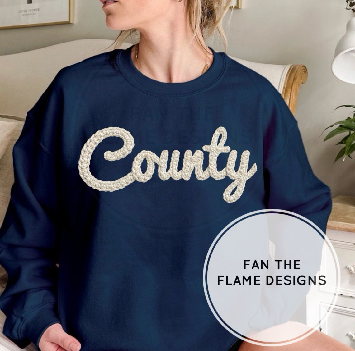 Faux Yarn Rebels/County Short/Long/Sweatshirt