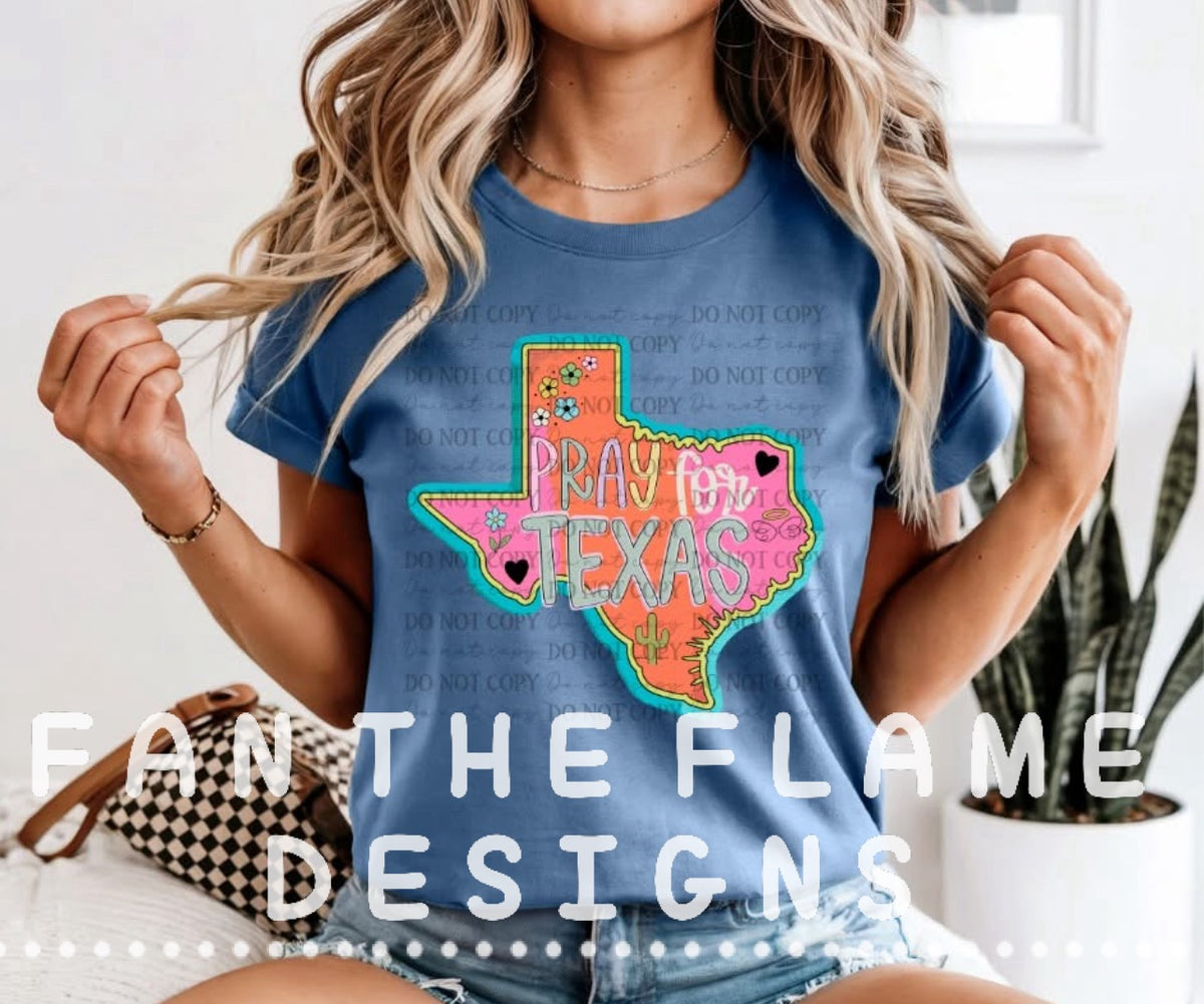Pray for Texas Tee