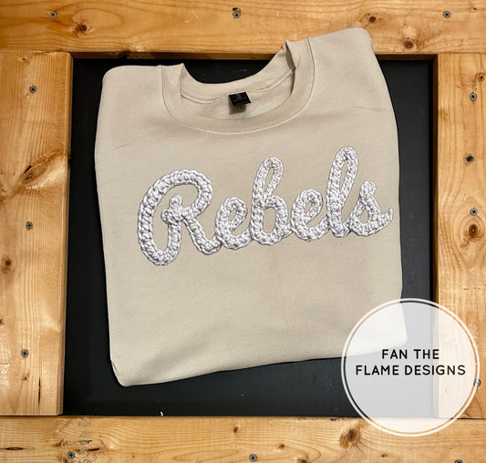 Faux Yarn Rebels/County Short/Long/Sweatshirt