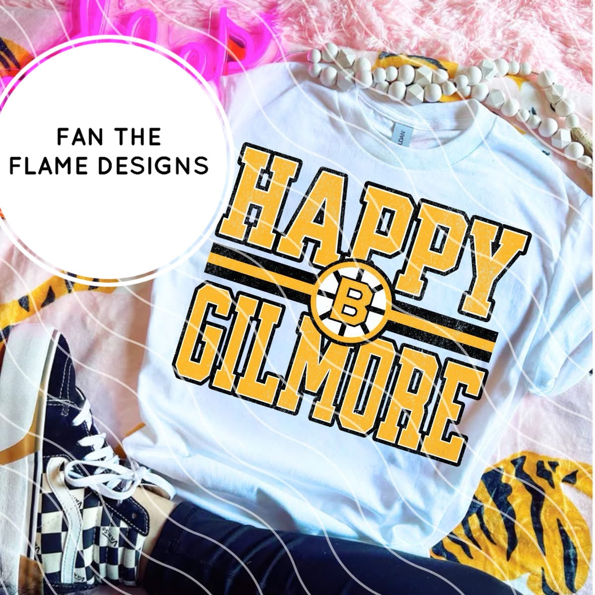 Happy Gilmore Puck Tee/Sweatshirt