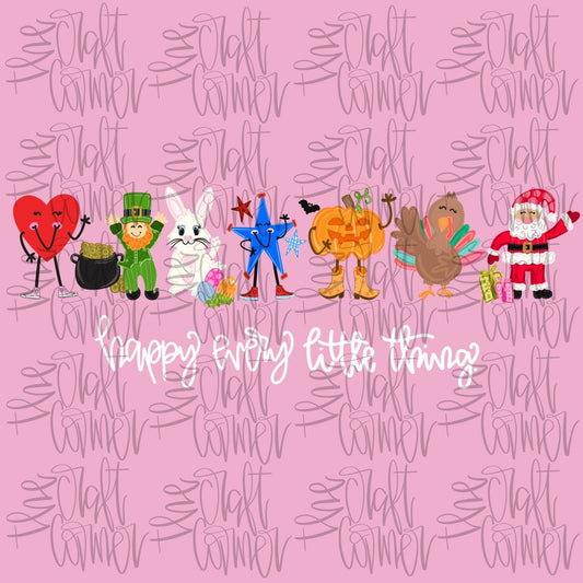 Happy Every Little Thing Short/Long/Sweatshirt