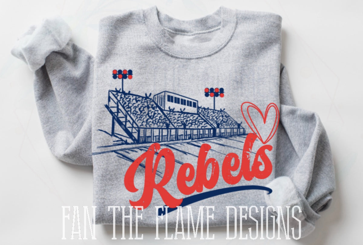 Rebels Stadium tee/sweatshirt