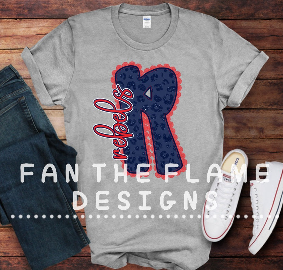 Lace & Leopard Rebels Tee/Sweatshirt