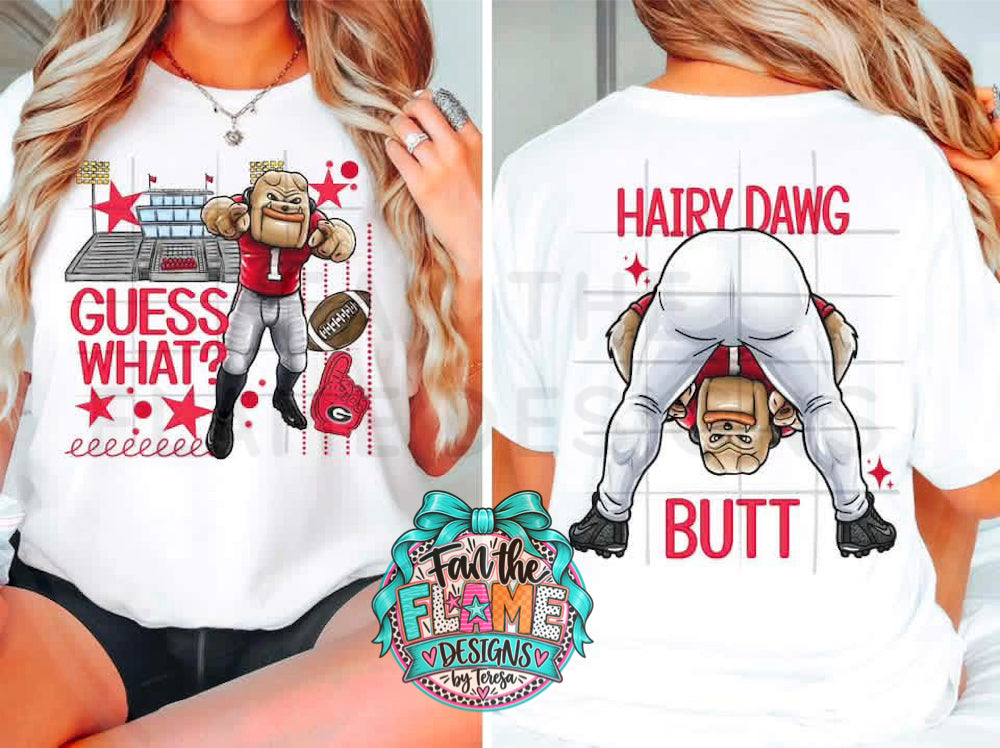 Guess What? Hairy Dawg Butt