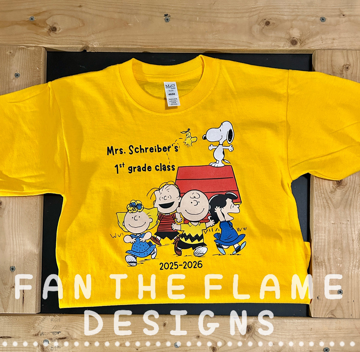 Mrs Schreiber’s class tee