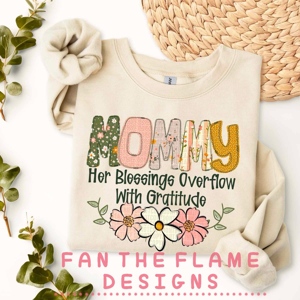 Her Blessings Overflow With Gratitude tee/sweatshirt