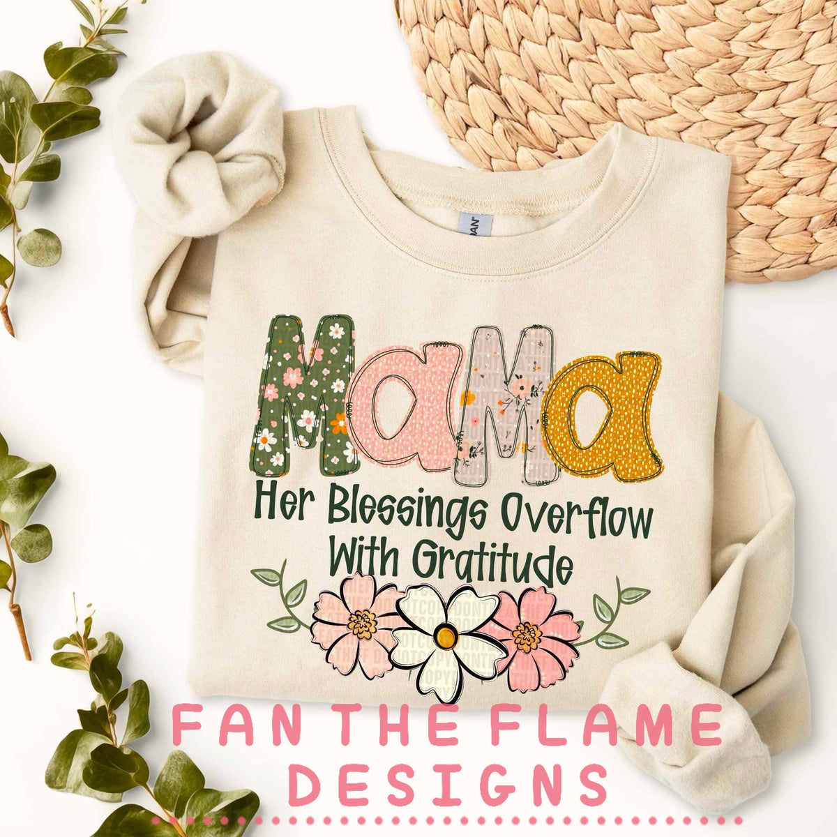 Her Blessings Overflow With Gratitude tee/sweatshirt