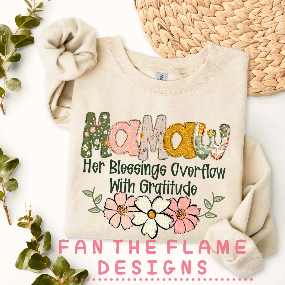 Her Blessings Overflow With Gratitude tee/sweatshirt