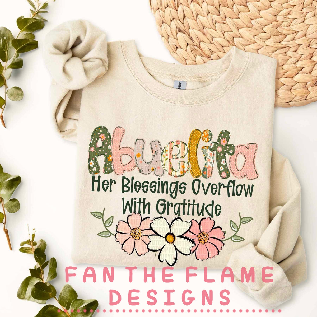 Her Blessings Overflow With Gratitude tee/sweatshirt