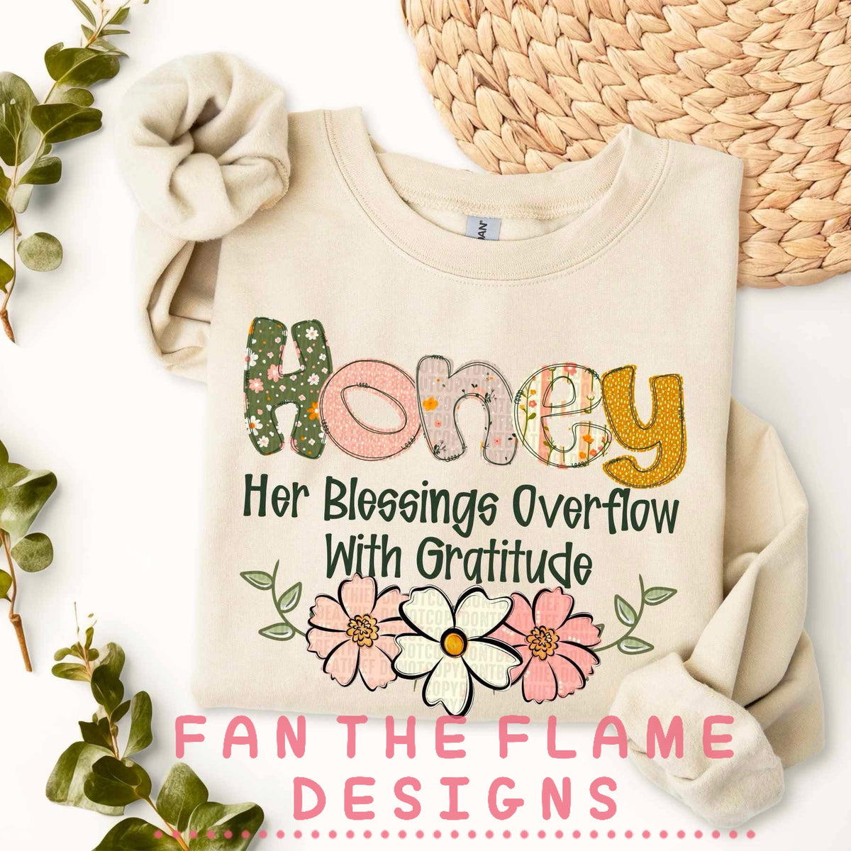 Her Blessings Overflow With Gratitude tee/sweatshirt