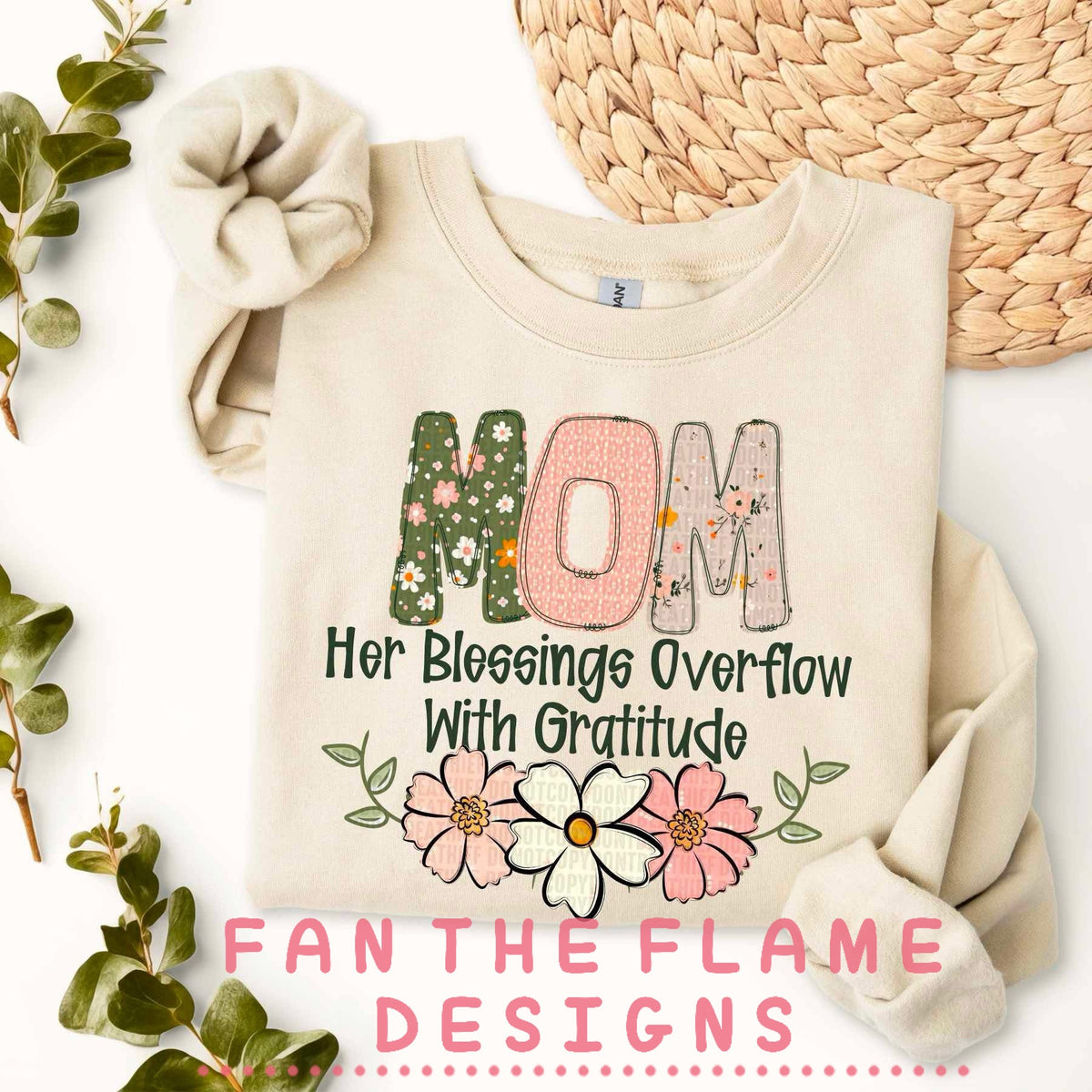 Her Blessings Overflow With Gratitude tee/sweatshirt